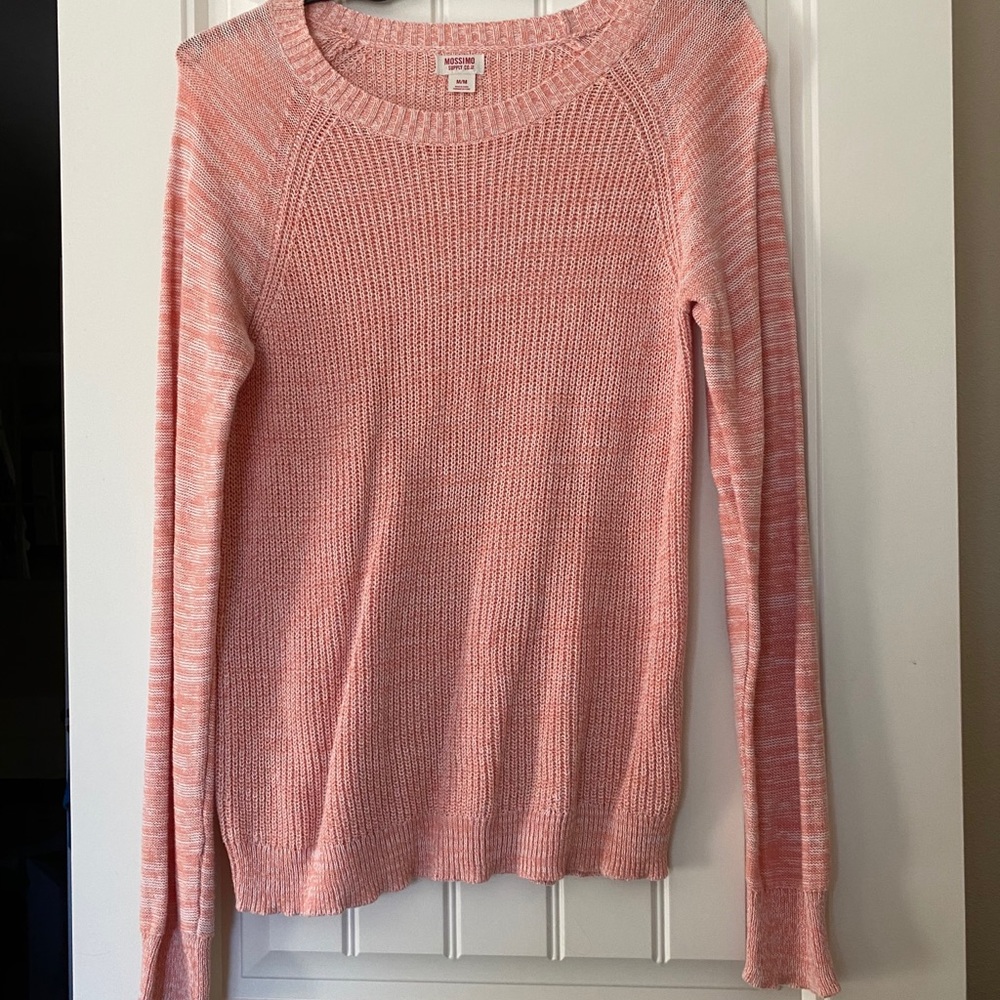Peach sweater